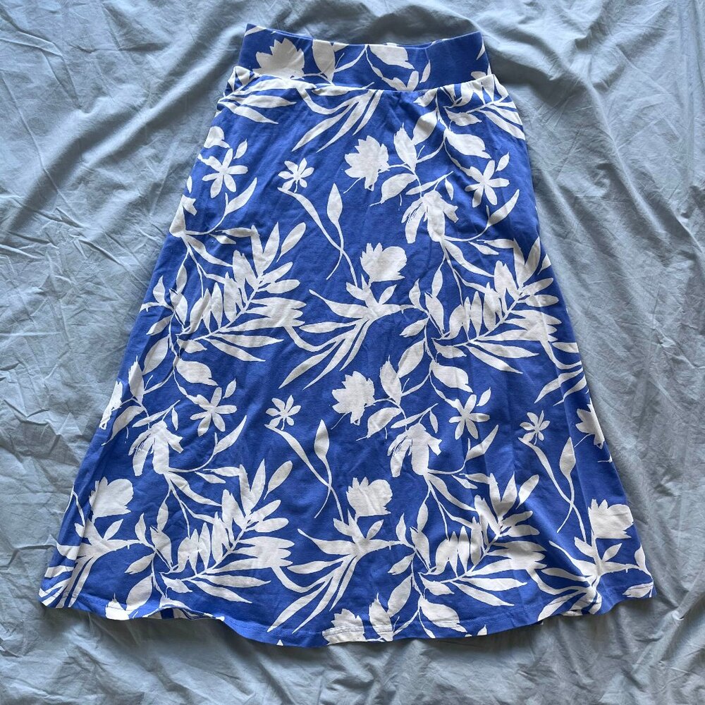 Pact Fit & Flare Midi Skirt, XS